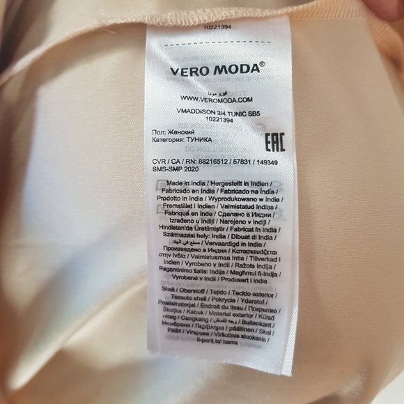 Vero Moda Addison Pullover Tunic Top - Picture 11 of 14